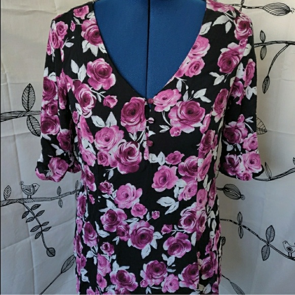 Torrid - Floral print tunic - Picture 2 of 7